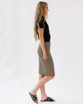 Checks Out Skirt - By Baano