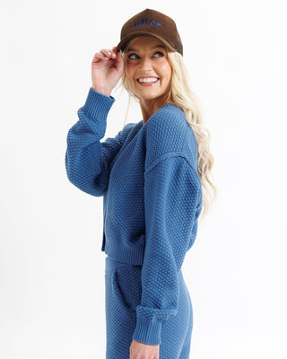 V-Neck Slopes Sweater