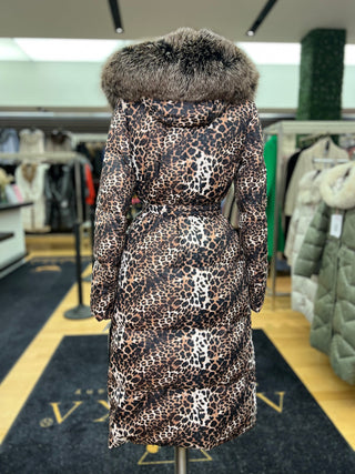 Genuine Silver Fox Down Insulated Parka - By Baano