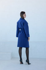 Classic Wraparound Cashmere Blend Overcoat