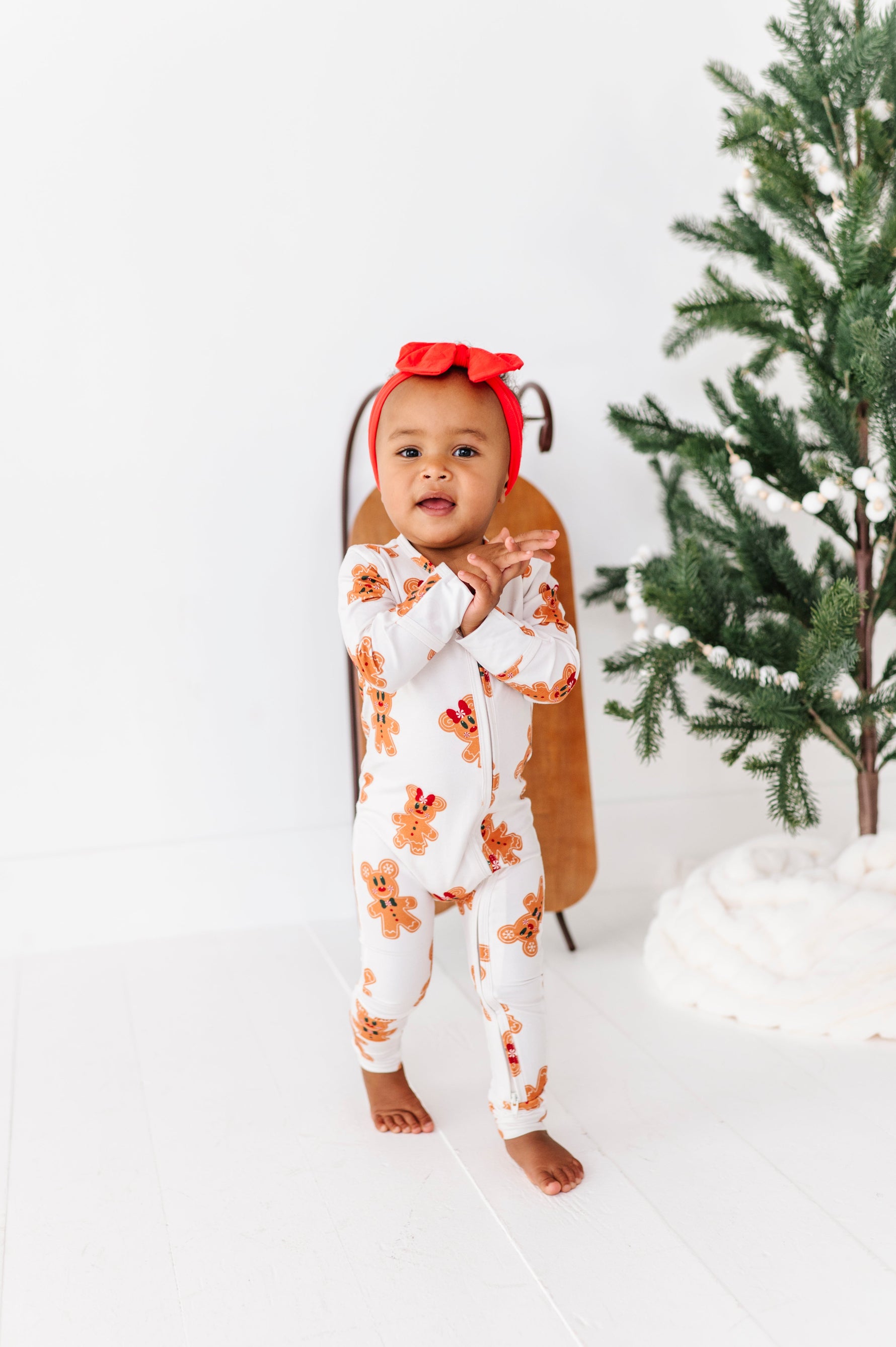 Magical Gingerbread | ZIP ROMPER - By Baano