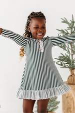 Green Stripes | NIGHTGOWN - By Baano