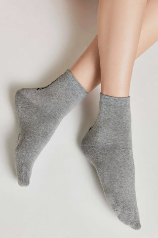 Cotton Socks Conte Comfort 570 - Zebra Stripes - By Baano