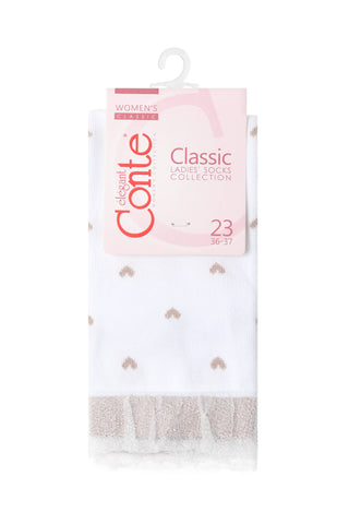 Conte Cotton Socks Classic - 243 Airy Sole and Lurex - By Baano
