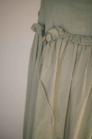 Arey Overall Dress in Olive