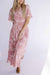 Gabby Maxi Dress in Light Pink Plus