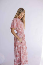 Gabby Maxi Dress in Light Pink