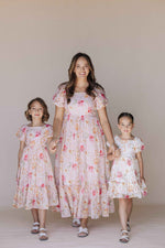Greta Dress in Pink - Kids