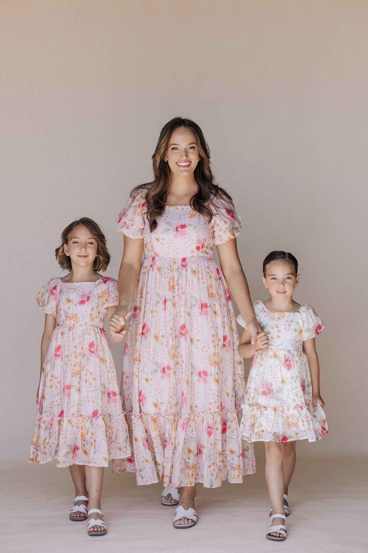 Greta Dress in Pink - Kids