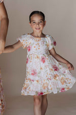 Greta Dress in White - Kids
