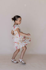 Greta Dress in White - Kids
