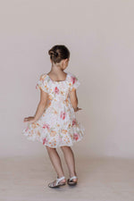 Greta Dress in White - Kids