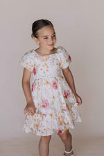 Greta Dress in White - Kids