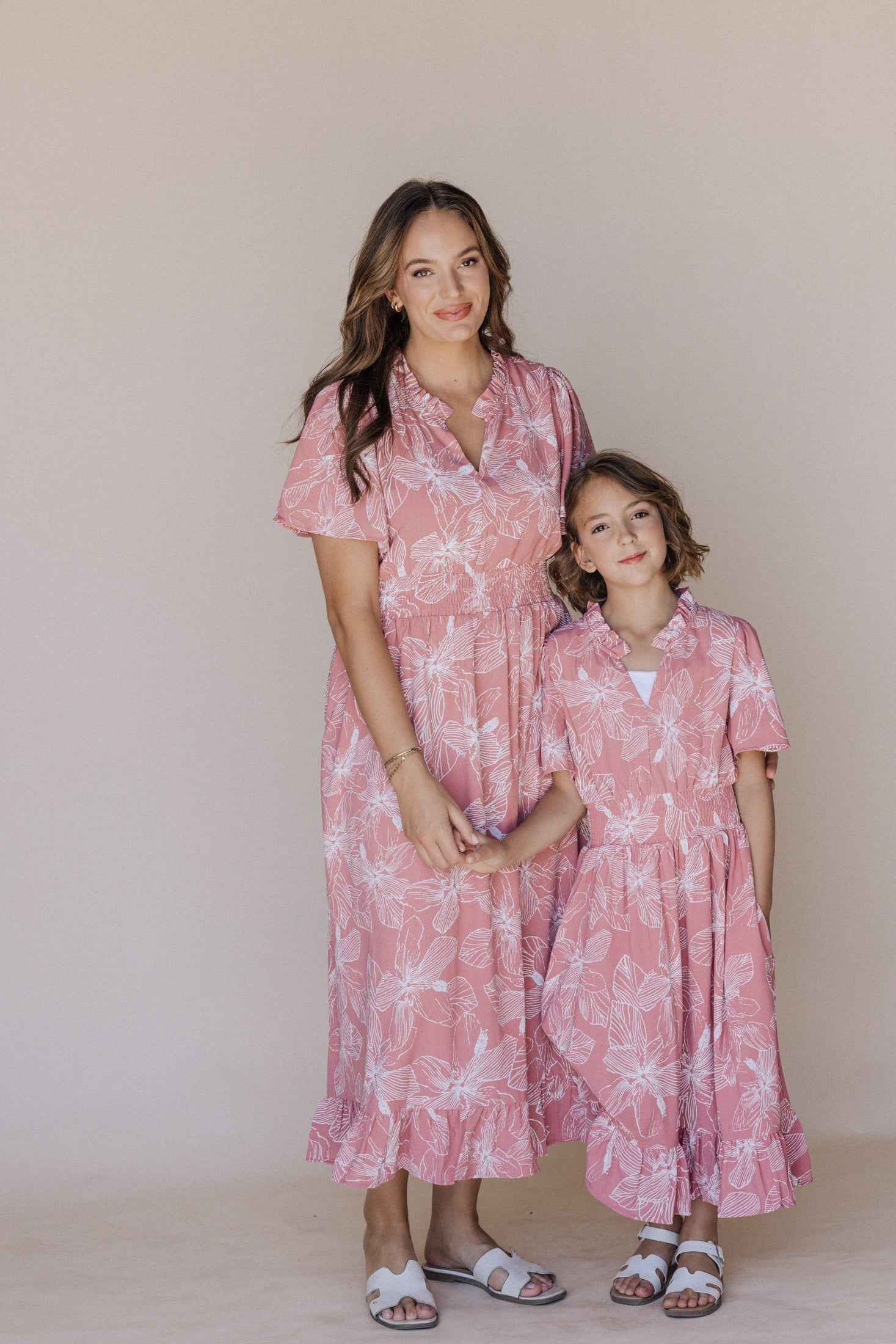 Gabby Dress in Light Pink Kids