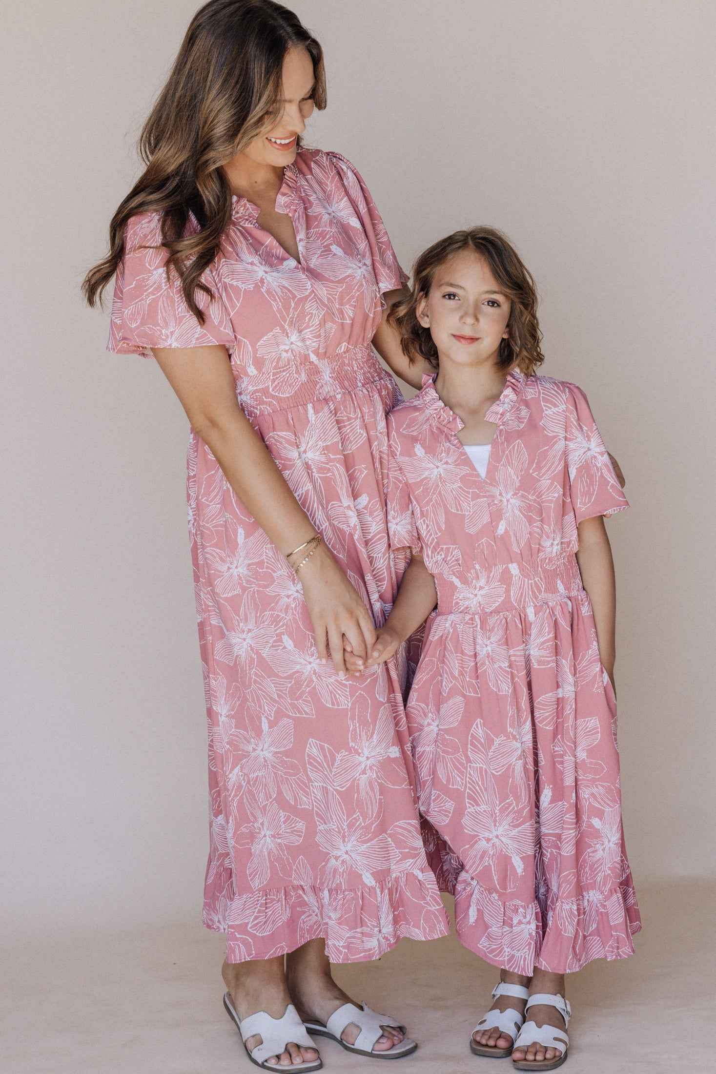 Gabby Dress in Light Pink Kids