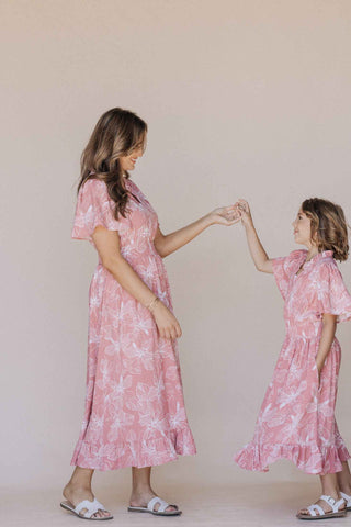 Gabby Dress in Light Pink Kids