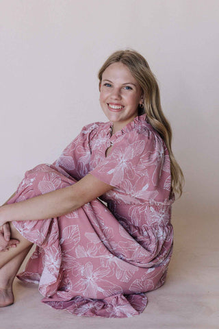Gabby Dress in Light Pink Kids