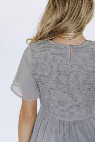 Kanyan Midi Dress in Gray