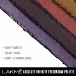 Lakme Absolute Infinity Eye Shadow Palette - Midnight Magic