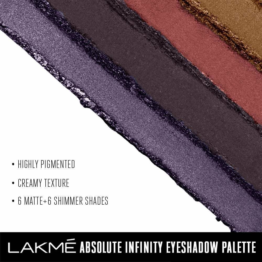 Lakme Absolute Infinity Eye Shadow Palette - Midnight Magic