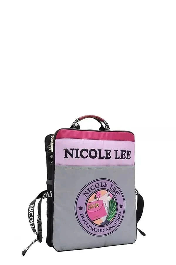 Nicole Lee USA Multi Pocket Travel Backpack Vintage Style