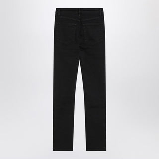 Black Straight-leg Jeans The Pencil - By Baano