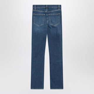 Blue Straight-leg Jeans The Pencil - By Baano