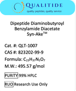 Dipeptide Diaminobutyroyl Benzylamide Diacetate (SYN-AKE®)
