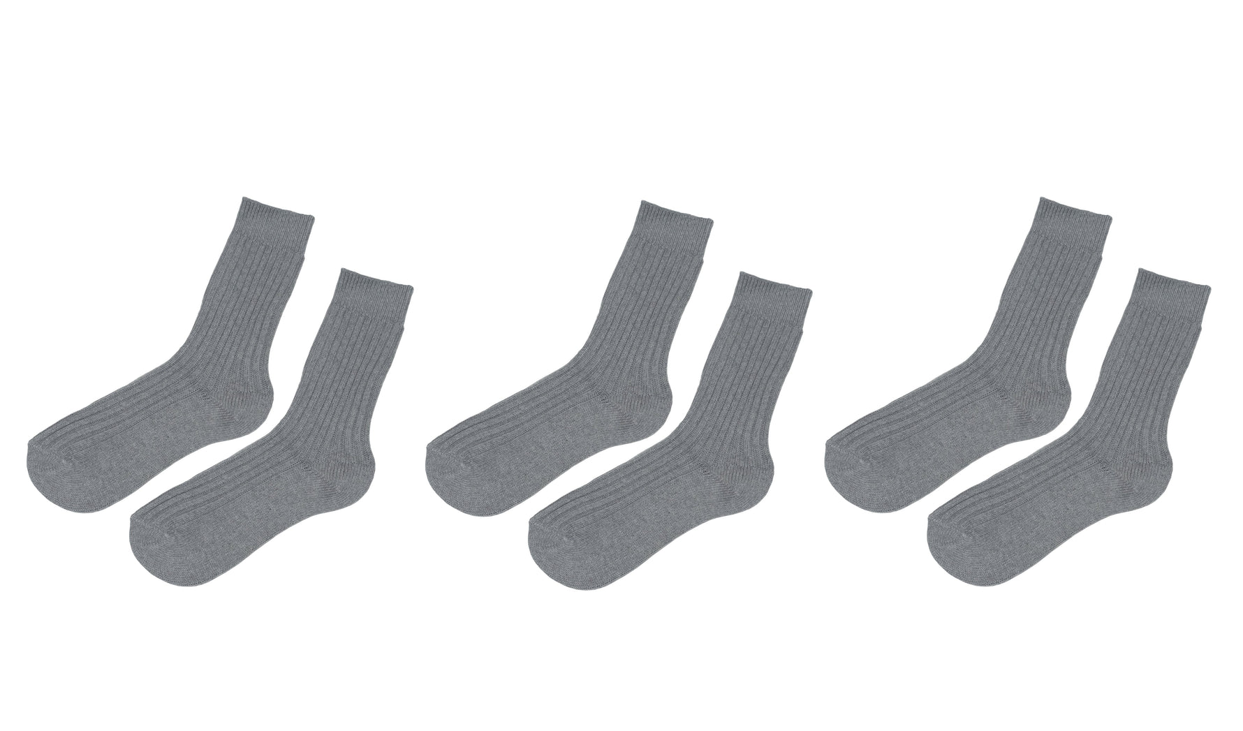 tittimitti® 100% Organic Cotton Women's Boot Socks. 3 Pairs. Made in Italy.