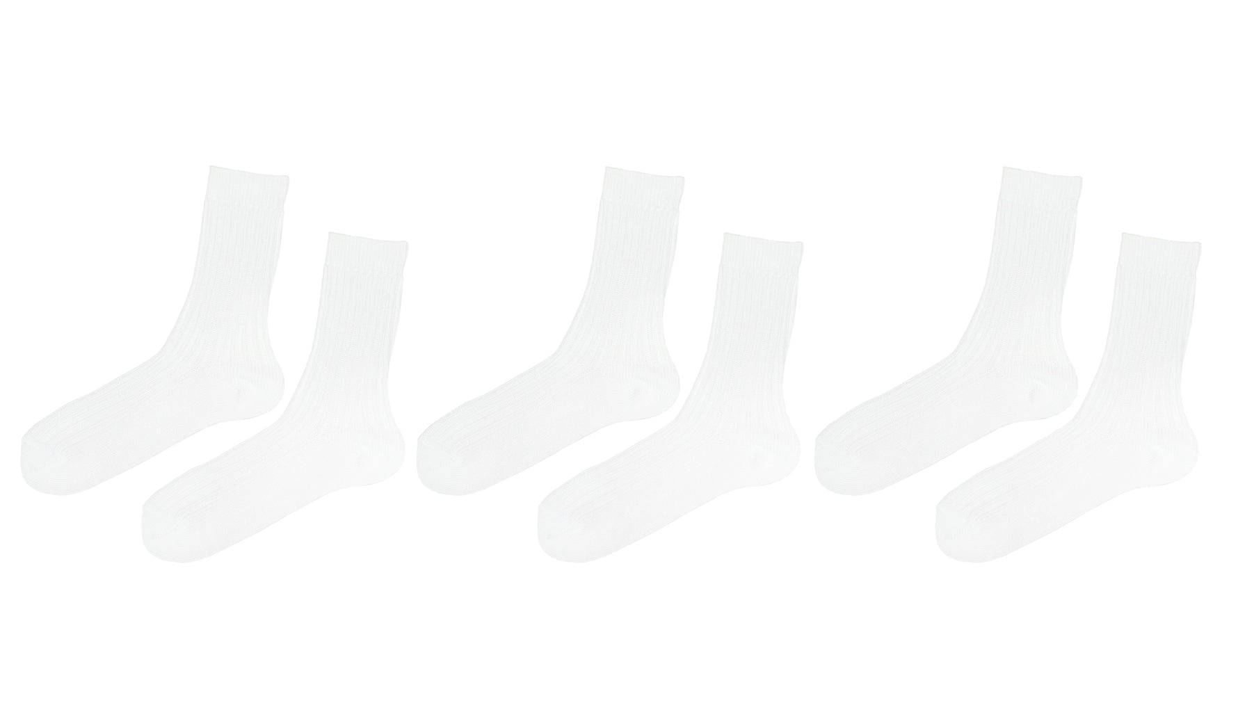 tittimitti® 100% Organic Cotton Women's Boot Socks. 3 Pairs. Made in Italy.