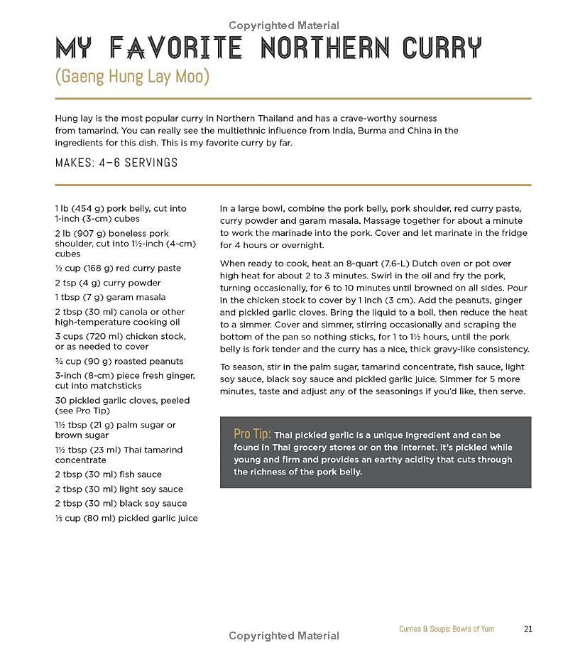 101 Thai Dishes You Need to Cook Before You Die: The Essential Recipes, Techniques and Ingredients of Thailand (Spiral Bound) Lay it Flat Publishing Group