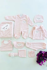 Baby Cloud Newborn First Outfit Set (10 Pcs) - By Baano