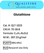 Antioxidant Peptide Glutathione (GSH)