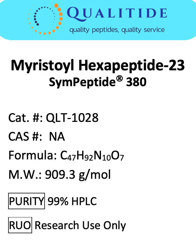 Myristoyl Hexapeptide-23, Anti-Acne & Antimicrobial Peptide