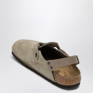 Taupe Suede Tokyo Slipper - By Baano