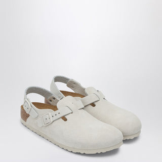Antique White Suede Tokyo Loafers - By Baano