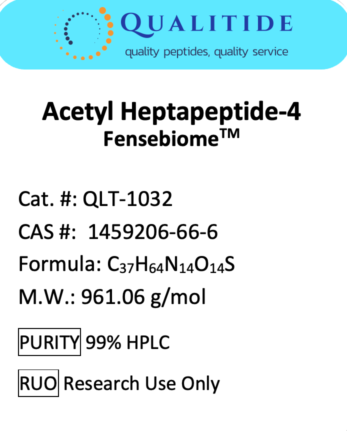 Acetyl Heptapeptide-4 (Fensebiome™)
