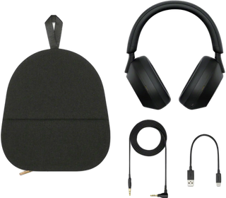 Sony WH‑1000XM5 Wireless Over‑Ear Noise Cancelling Headphones with 30‑Hour Battery, Hi‑Res Audio, and Crystal‑Clear Calls