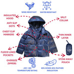 Car Seat Coat | The Road Coat Down - Navy