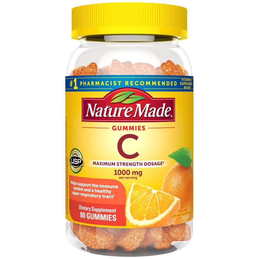 Nature Made Maximum Strength Dosage Vitamin C 1000mg Per Serving