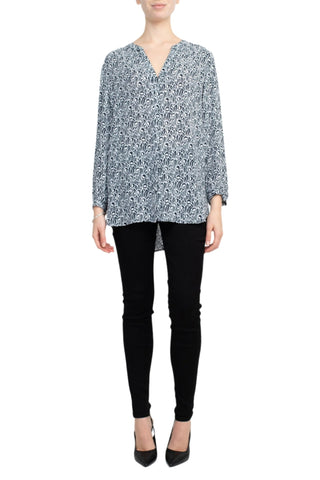 Grace V - Neck Long Sleeves High Low Hem Top - Glamourous Grace
