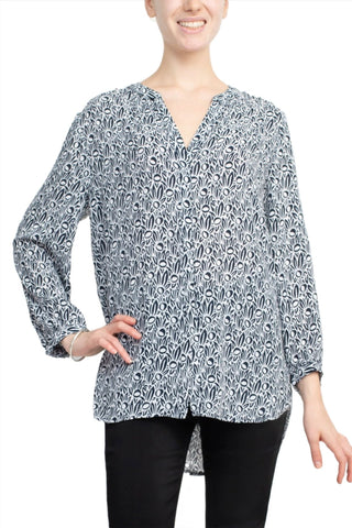 Grace V - Neck Long Sleeves High Low Hem Top - Glamourous Grace