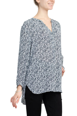 Grace V - Neck Long Sleeves High Low Hem Top - Glamourous Grace