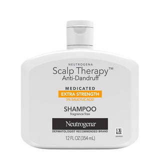 Neutrogena Scalp Therapy Anti-Dandruff Extra Strength Shampoo 12 Fl Oz