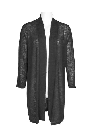 Kasper Open Front Dolman Sleeve Duster Onion Skin Cardigan - By Baano