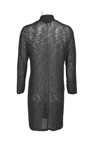 Kasper Open Front Dolman Sleeve Duster Onion Skin Cardigan - By Baano