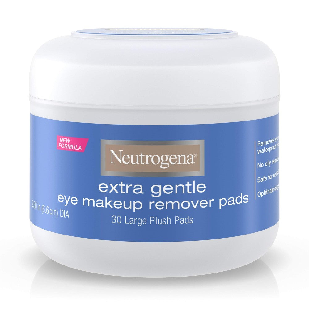 Neutrogena Extra Gentle Eye Makeup Remover Pads - 30ct
