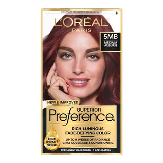 Superior Preference L'Oreal Paris Warmer 5MB Medium Auburn Hair Color 1