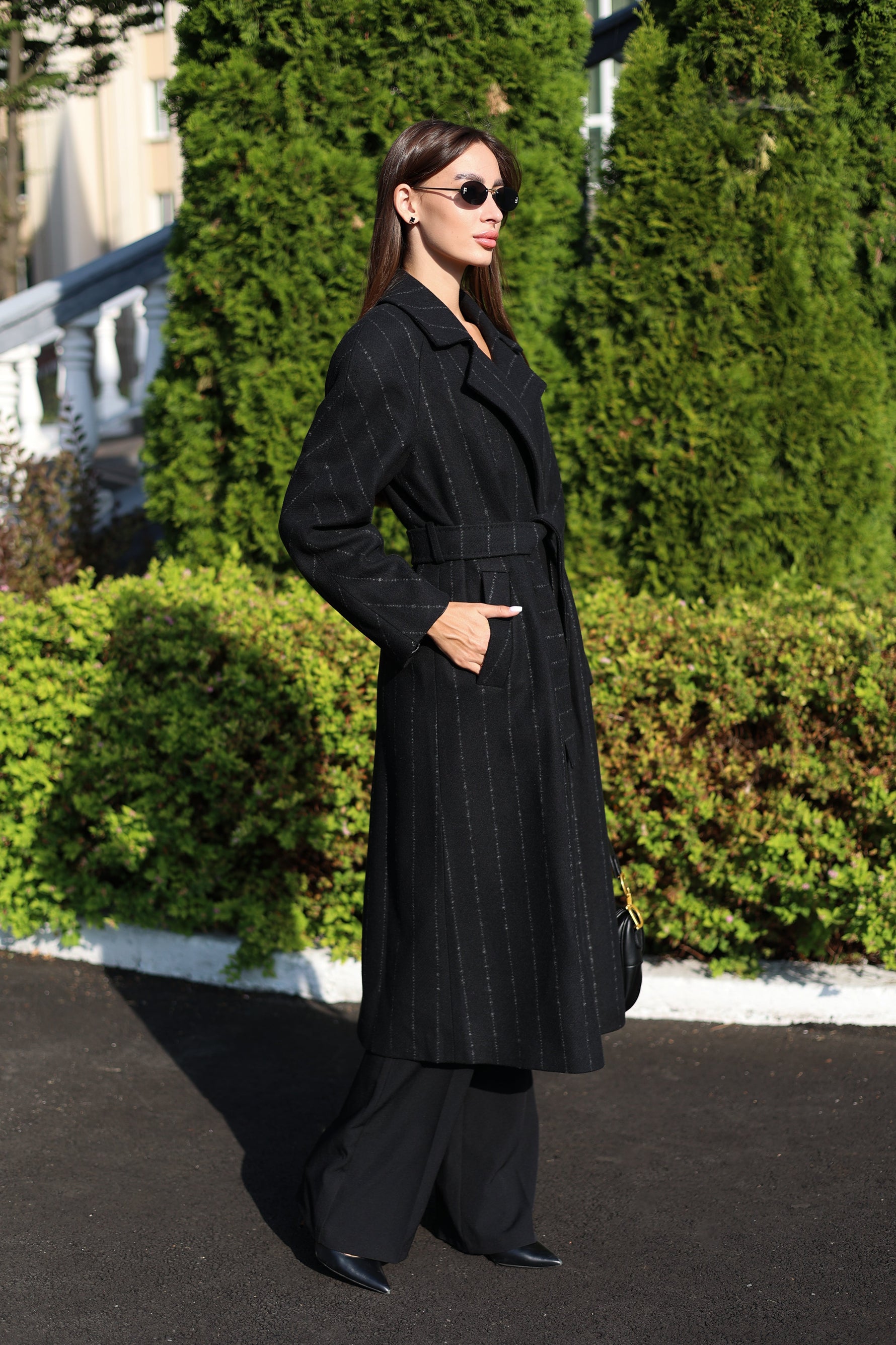 Classic 90% Wool Blend Coat
