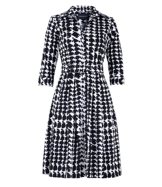Audrey Dress #1  White Indigo Long Dress - By Baano